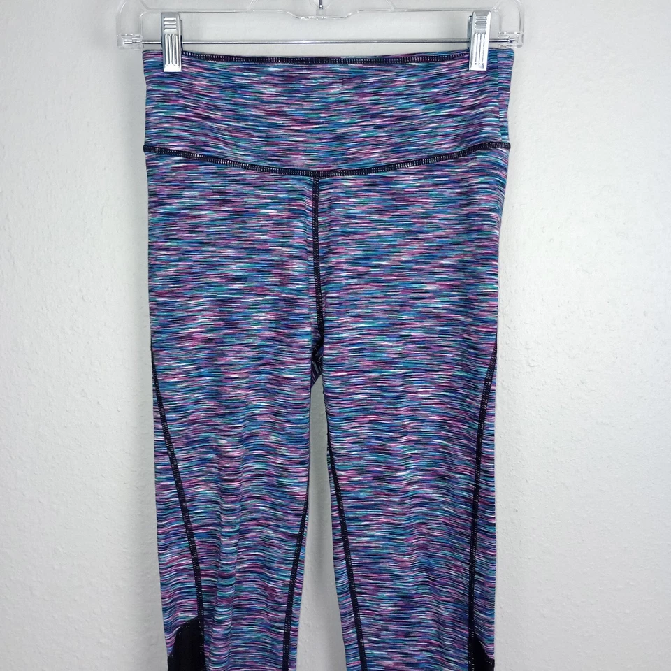 Leggings American Eagle Medianos Multicolor Ahh Increíblemente Suaves Rayas Yoga Gimnasio Foto 2 de 4