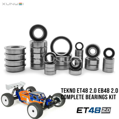 Tekno ET48 2.0 EB48 2.0 Complete Bearings Kit (35 Pcs) RC Buggy