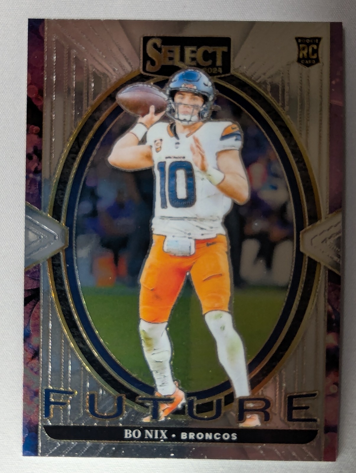 2024 Panini Select #7 Bo Nix Select Future