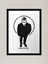 Terry Hall 1959 - 2022 Framed Art P Framed Wall Art Poster Canvas Print Picture
