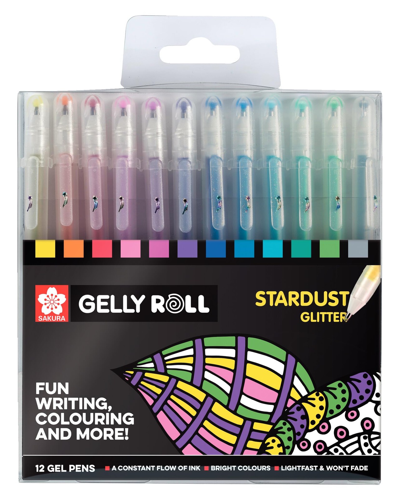 Stylos gel Gelly Roll Stardust brillants pour scrapbooking créatif et dessin pailleté