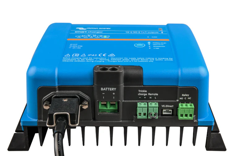 Chargeur Phoenix Smart IP43 24V 16A intelligent à compensation de température pour batterie