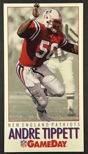 Andre Tippett 1992 Gameday #22 New England Patriots