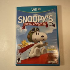Peanuts Movie: Snoopy's Grand Adventure (Nintendo Wii U, 2015) CIB Complete