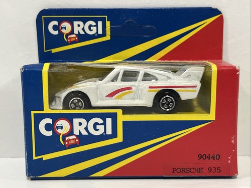 Corgi Porsche 935 White Red & Yellow #90440 NOS Sealed & Unpunched! - Picture 1 of 5