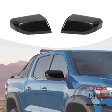 Rearview Mirror Cover Side Mirror Shell Trim Compatible with Chevy Black