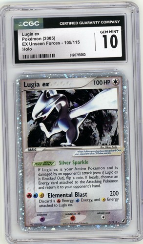Lugia ex graded CGC 10 for sale on eBay