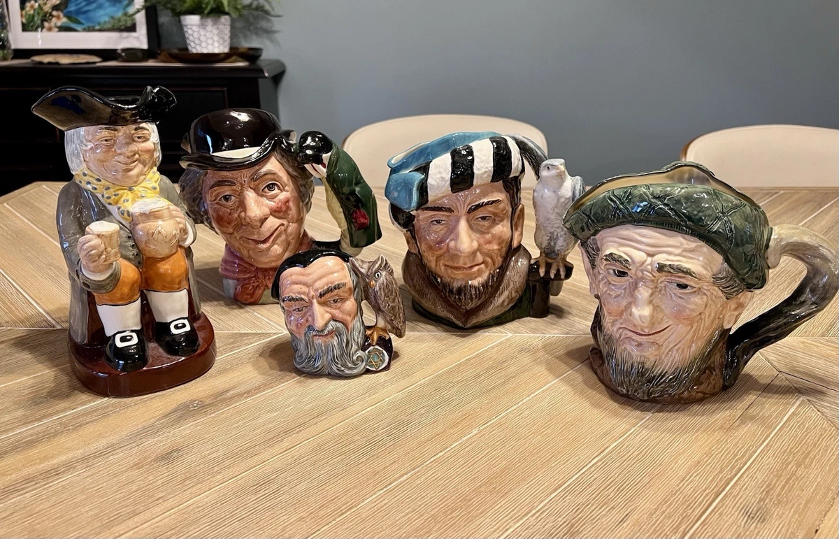 英国ヴィンテージ ♤ カールトンウェア ♤ トビージャグスタイルの小さなセット Toby Cups In Royal Doulton Character & Toby Jugs for sale | eBay