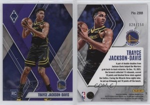 2023-24 Panini Phoenix Rookies Purple /150 Trayce Jackson-Davis #288 Rookie RC