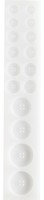 Rico Design Silikonform Schmuck KnöPfe 21.5X4Cm Motiv 1-2.5Cm GießForm Diy