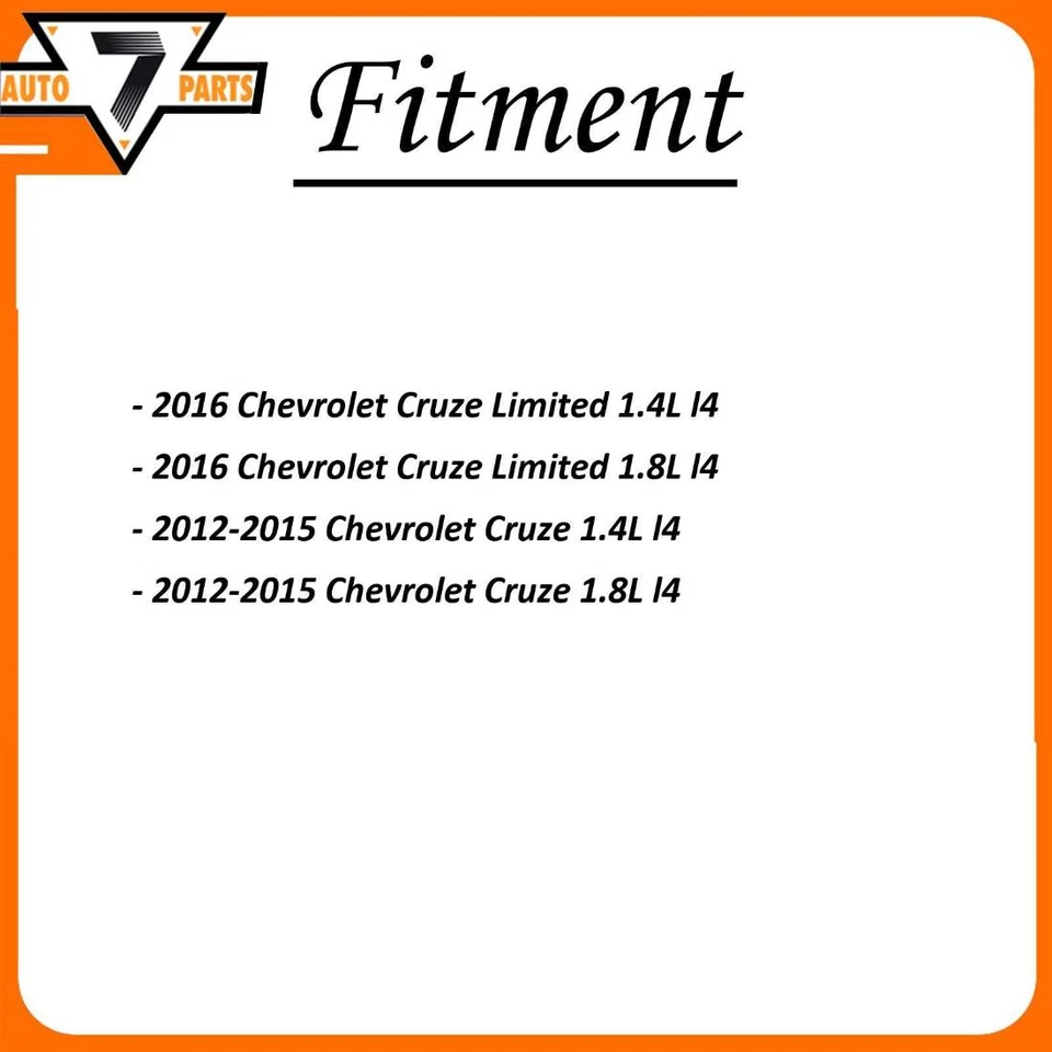 KYB Front Rear Shock Absorber Struts 4x fits Chevrolet Cruze 2012 2013 - Image 2 of 4