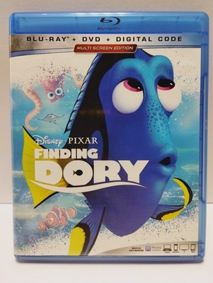 Disney Pixar Finding Dory Blu-ray DVD No Digital Bonus Disc Used