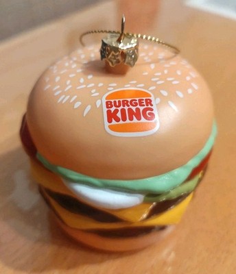 Burger King Xmas Burger Christbaumkugel