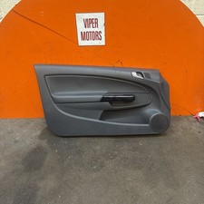 Vauxhall Corsa D Door Card Interior Passengers Nearside Leather 3 Door 2006-2014