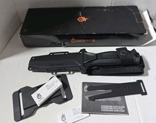 Gerber USA Made Strongarm™ Fixed Blade Survival Knife - Black Rough Box