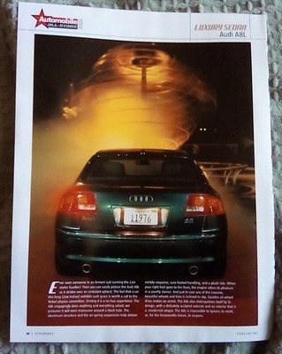 2005 Audi A8L Print Ad