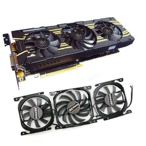 Cooling Fan CF-12815S/CF-12915S Cooler Fan for MANLI GTX980ti 980 780ti 780