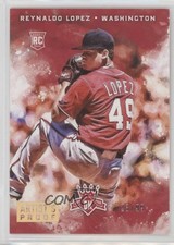 2017 Panini Diamond Kings Rookies Artist's Proof Gold 23/99 Reynaldo Lopez 3c8