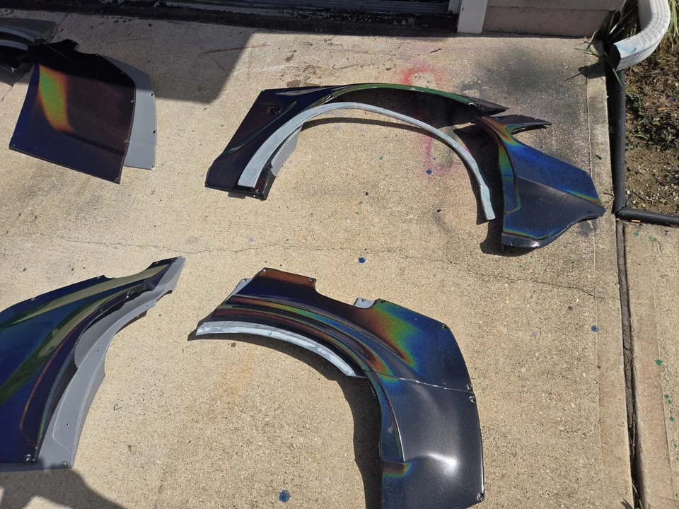 Kit completo de carrocería ancha Lions V1 para Dodge Charger SRT Hellcat 2015-2023, 392, RT. Foto 3 de 4