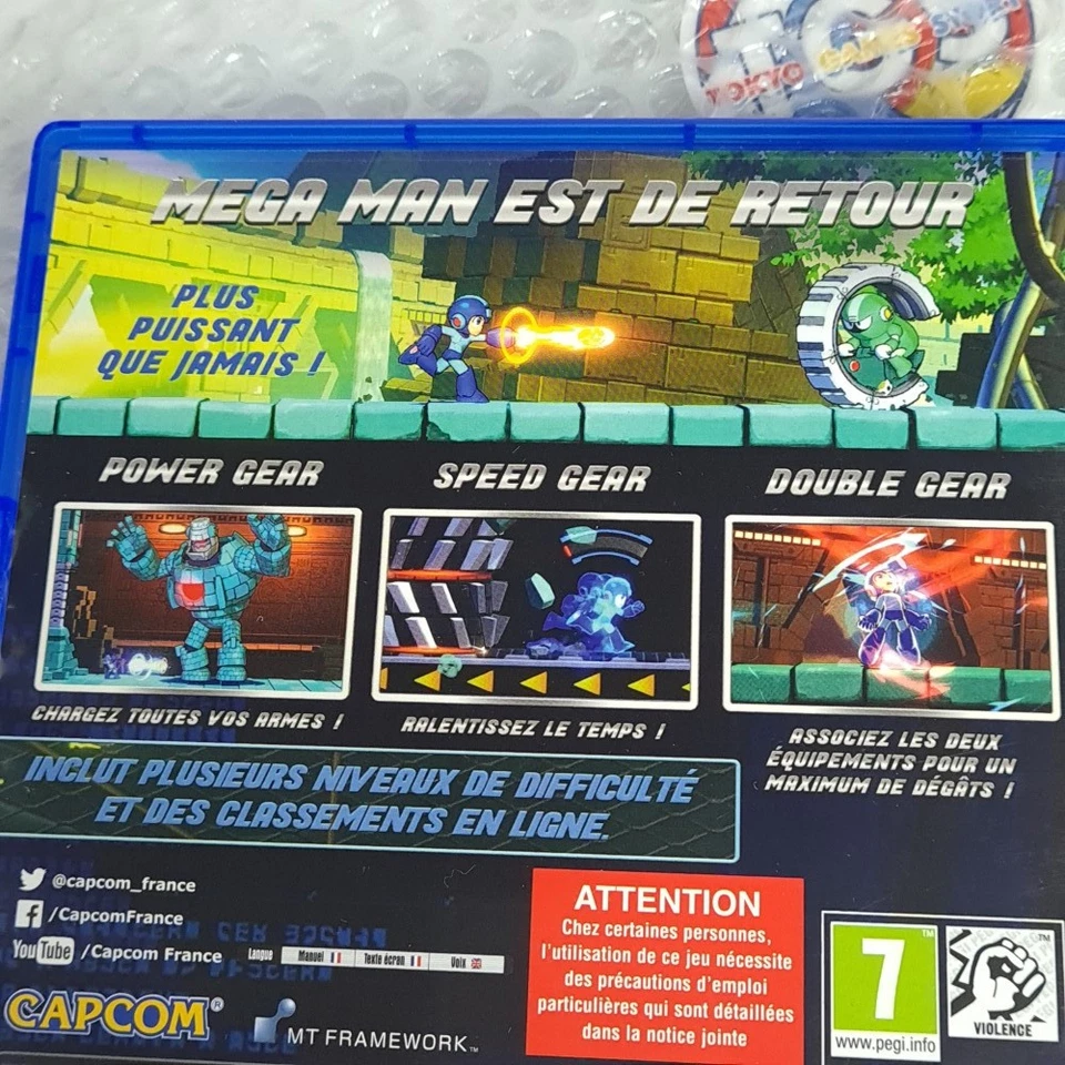 MegaMan/Rockman 11 PS4 FR Game In EN-FR-DE-ES-IT-CH-JP Action Capcom - Image 3 of 4