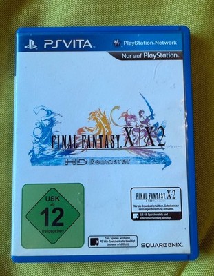 Final Fantasy X X-2 HD Remaster PS Vita Playstation Spiel USK 12