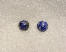 Lapis Lazuli 4mm Post Earrings. New. In Gift Box. Wear The Vibe 