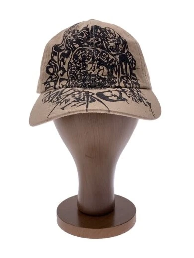 Casquette Supreme Free coton beige homme AEu67