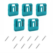 5Pcs BL1860/BL1850/ BL1840 Battery Holders With Screws For Makita 14.4V-18V