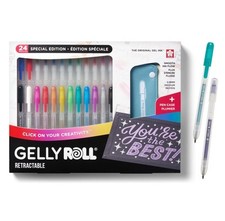 Gelly Roll Retractable Gel Pens Colored - Assorted Gel Color Pens with pouch
