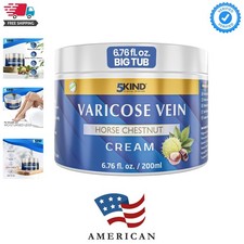 Varicose Veins Treatment for Legs 6.76 Fl Oz - Horse Chestnut Cream for Varic...