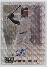2020 Leaf Metal Draft 1990 Silver Wave Antonio Cabello #LA-AC1 Auto 0l1