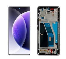Original Display LCD Screen Touch Digitizer Assembly Frame For Tecno Camon 30S