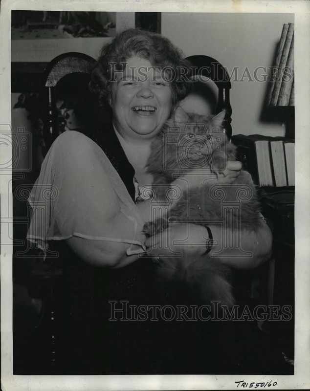 1940 Press Photo New York Marguerite Cunningham Denies Handicap NYC - neny15761