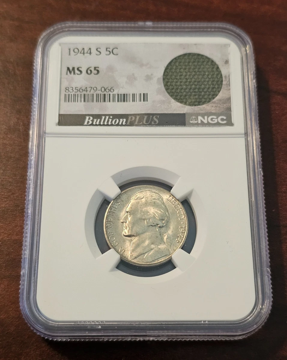 Grade MS 65 NGC 1944 Year US Jefferson Nickels (1938-Now) for sale