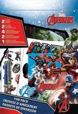 Sandylion ST6913 Marvel Avengers with Stickers, Play Pack, Decals, Posters, Pens