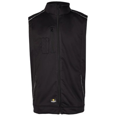 Hans Schäfer  SMART Softshell Weste - Schwarz, Gr. XXL, 80654-9050-XXL