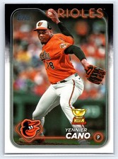 2024 Topps #158 Yennier Cano - Baltimore Orioles
