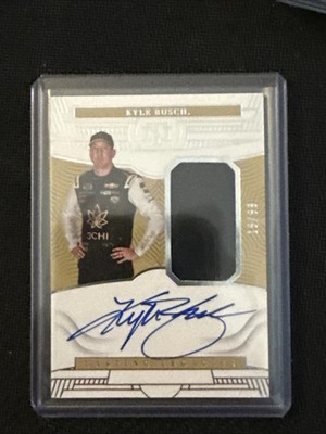 2023 National Treasures Lasting Legacies Kyle Busch On Card Auto Autograph /99