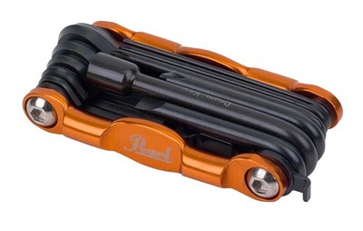 Tech Tool combination Drum Key and Drum Set MultiTool with five Screwdrivers,...