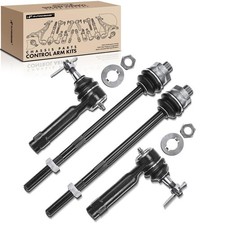 A-Premium 4Pcs Front Inner  Outer Tie Rod Ends Kit, Fit For Chevy  Black