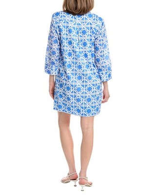 knee length dresses for ladies Navy & Slate Sunflower Eyelet Helen Mini Dress