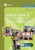 Voll In Form Ii An WeiterfüHrenden Schulen | Thomas Schmutzler (U. A.) | Deutsch