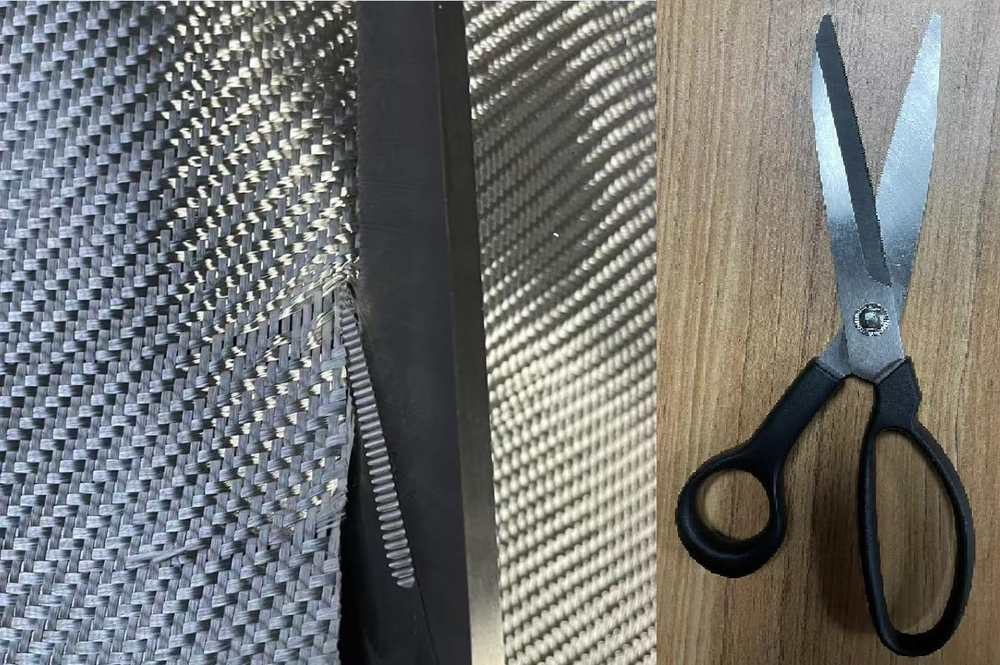10-Inch Fiberglass Cutter for Resin Mats and Fiberglass Cutting