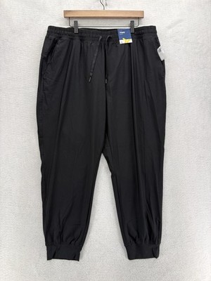 Old Navy Go-Dry SleekTech High Rise Jogger Pants Womens XL Black Stretch Gym