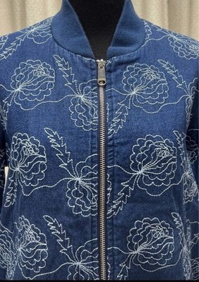 Max Mara Bomberjacke, Max&Co Gr.S Jeans Blau