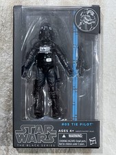 Hasbro Star Wars The Black Series Figure   05  TIE Fighter Pilot  Blue Line Box