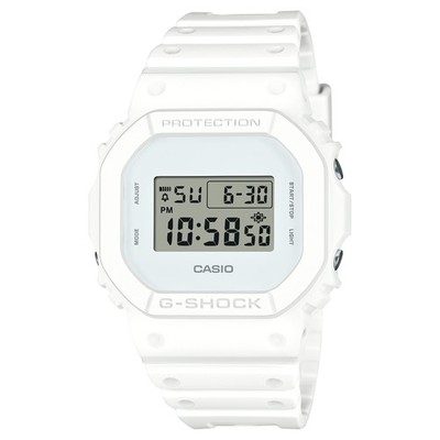 Uhr CASIO G-SHOCK DW-5600WW-7ER Silikon Weisse Sub 200mt Chrono Timer