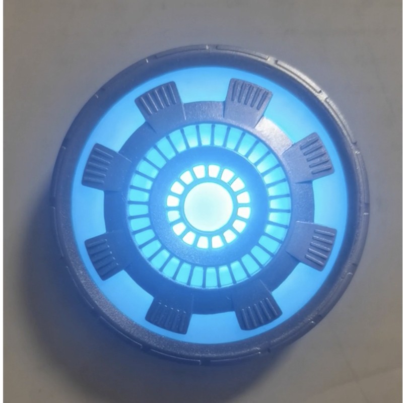 Wearable MK3 Iron Man Arc Reactor LED Light Mark3 Tony Stark Chest
