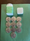2019 American Silver Eagle 1oz .999 Fine.  Lot Of 10 Coins  BU