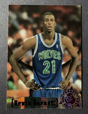 1995-96 Topps Stadium Club Kevin Garnett Rookie Card #343 HOF. rookie card picture